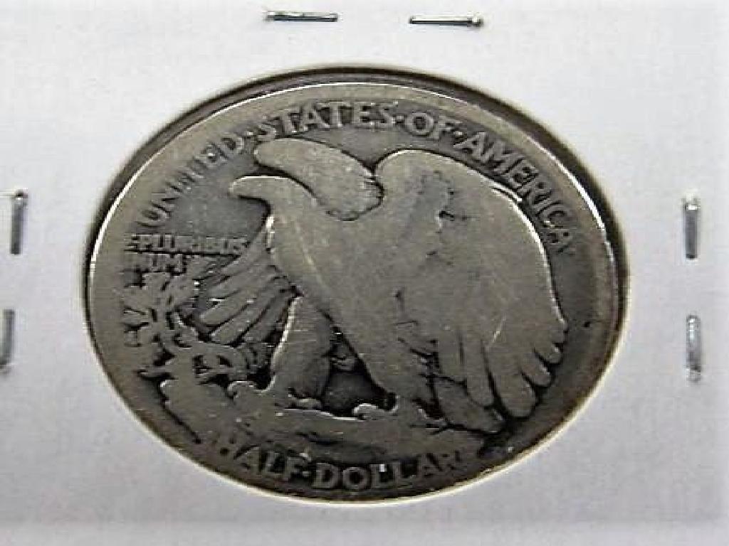 1916-S Key Date Walking Liberty Half Dollar