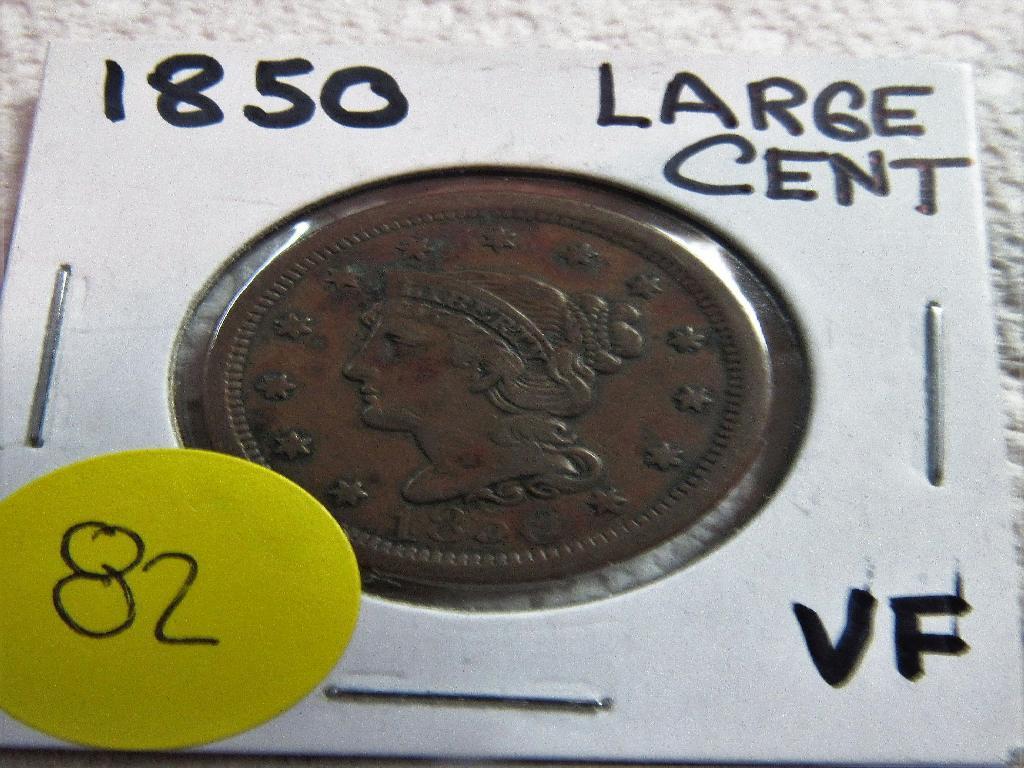 1850 Large Cent