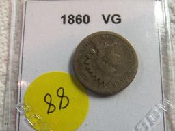 1860 Indian Cent