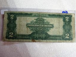 1899 $2 Silver Certificate