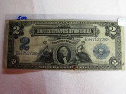 1899 $2 Silver Certificate