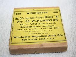 Antique Winchester Primers, unopened