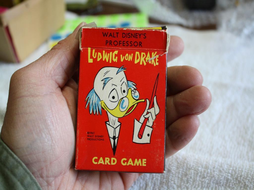 1961 Disney Playing Cards