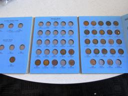 Partial Indian head penny set