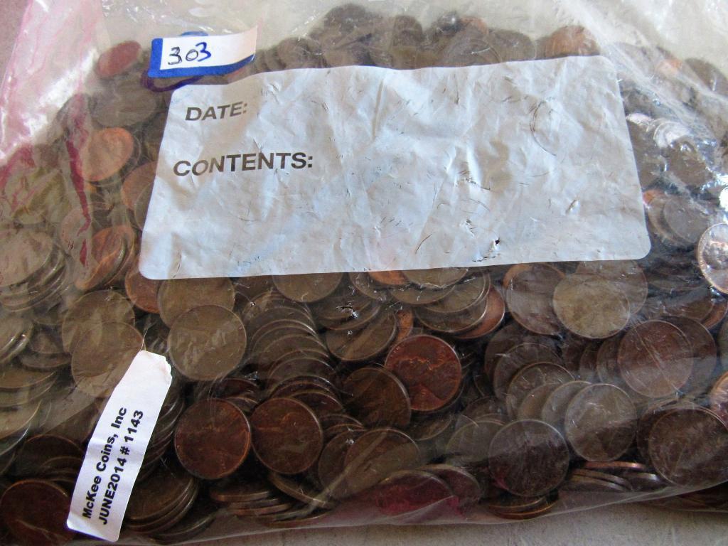 Bag of Wheat Pennies