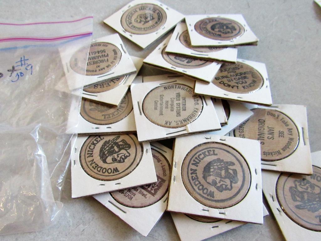 Bag of Wooden Nickels