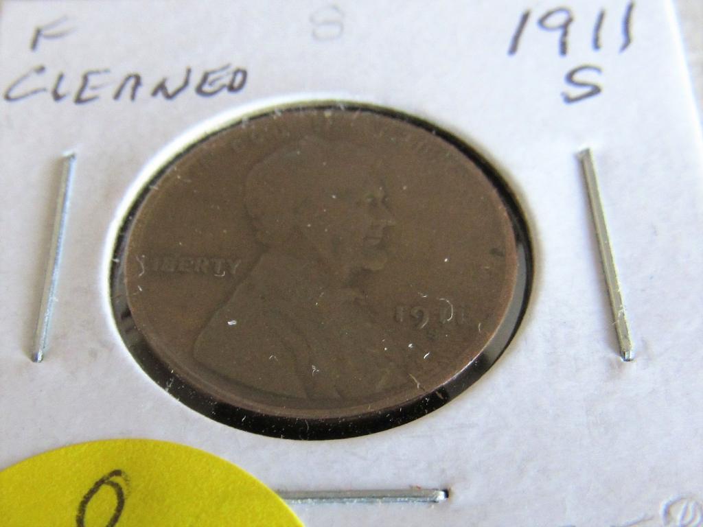 1911-S Lincoln Cent