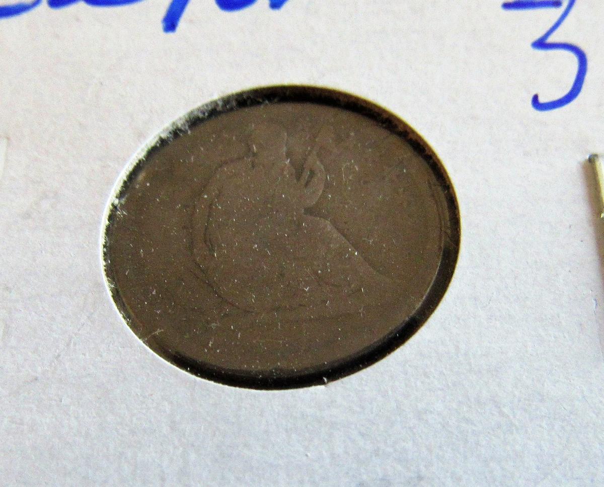 1838/1839-O SEATED HALF DIME