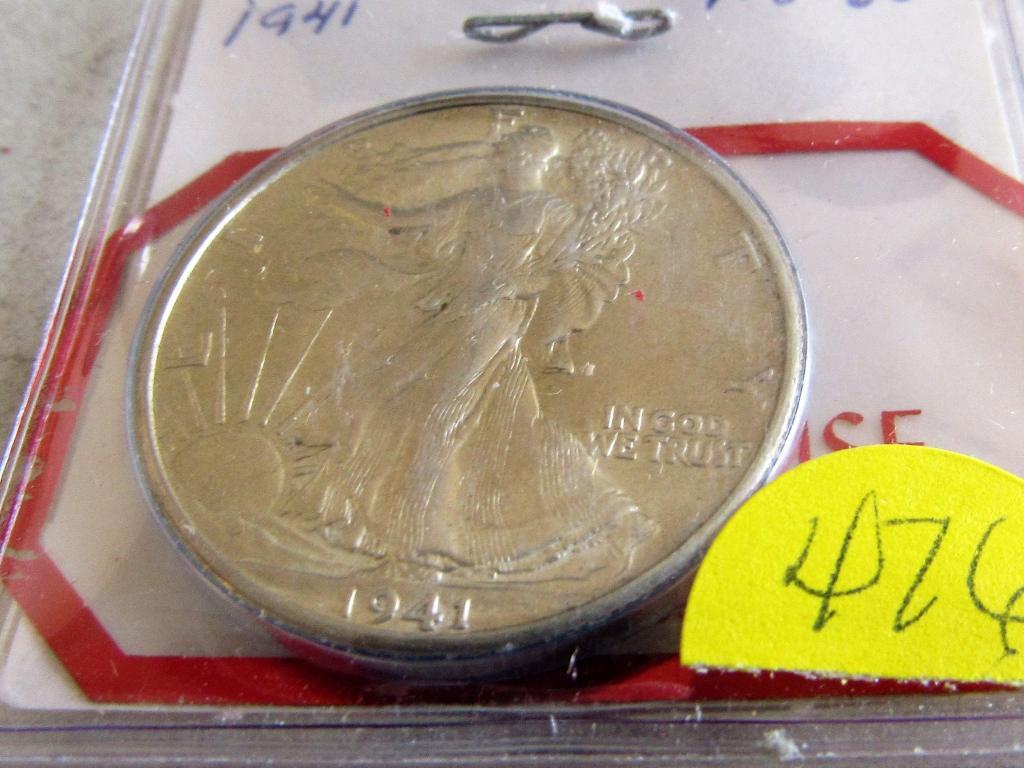 1941 Walking Liberty Half Dollar