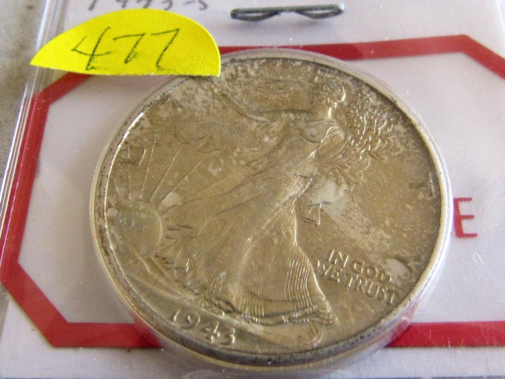 1943-S Walking Liberty Half Dollar