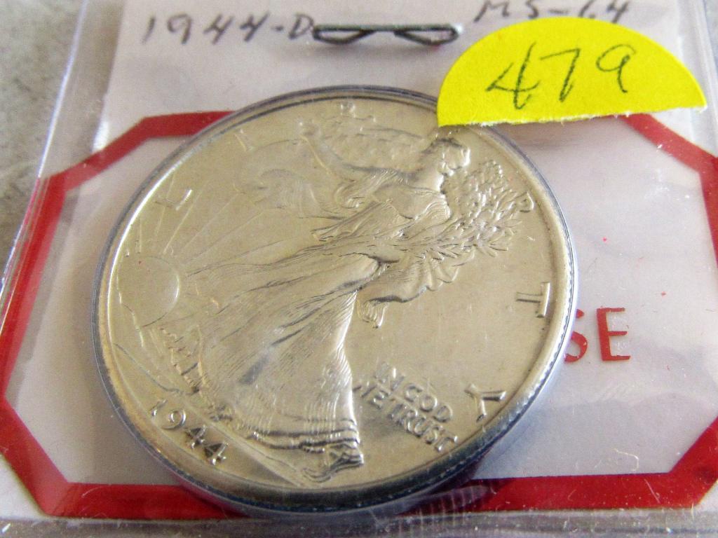 1944-D Walking Liberty Half Dollar