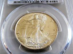 1945 Walking Liberty Half Dollar