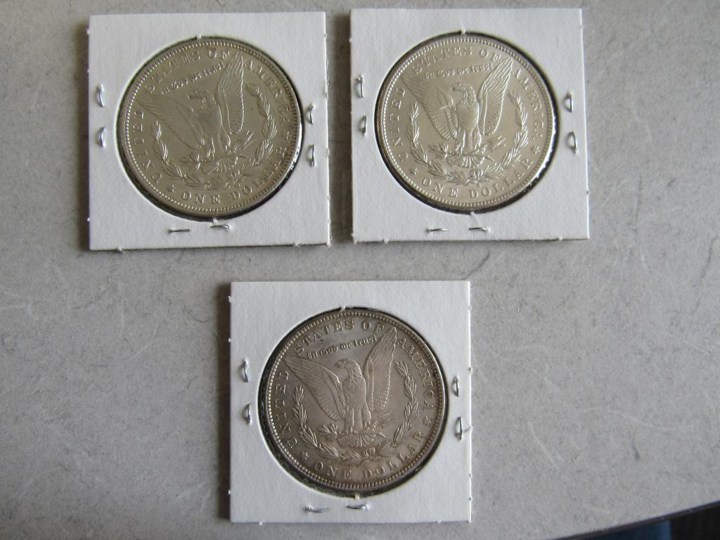 1897, '97-O, '97-S Morgan Dollars