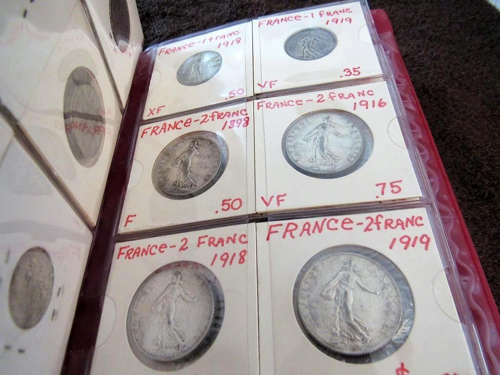 Book of Old Foreign and US Coins