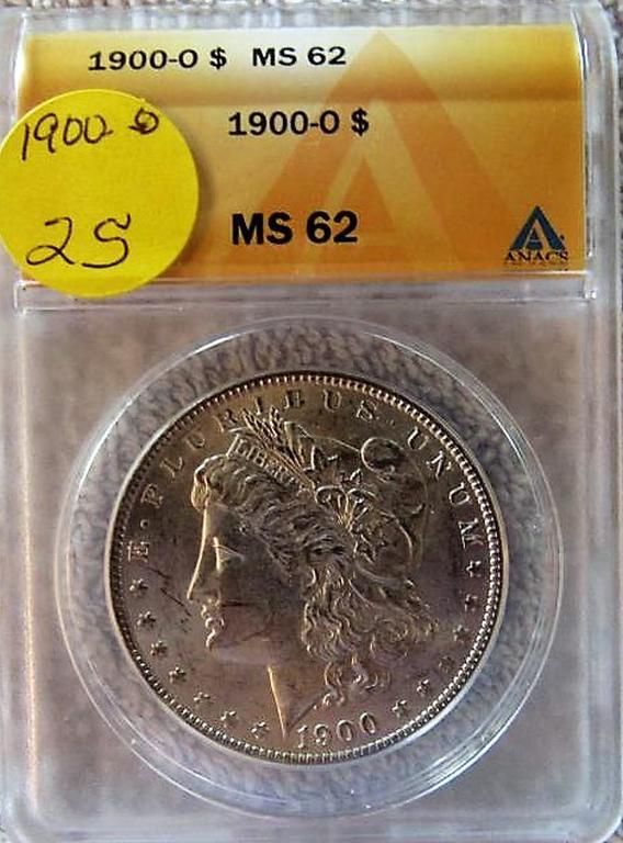 1900-O Morgan Silver Dollar