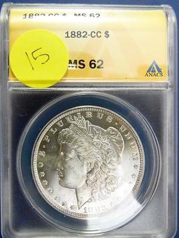 1882CC Morgan Dollar