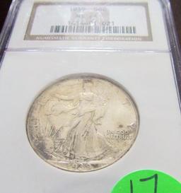 1939 Walking Liberty Half Dollar