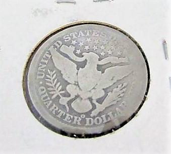 1899-O Barber quarter