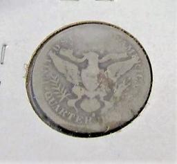 1893-S Semi Key Date Barber Quarter