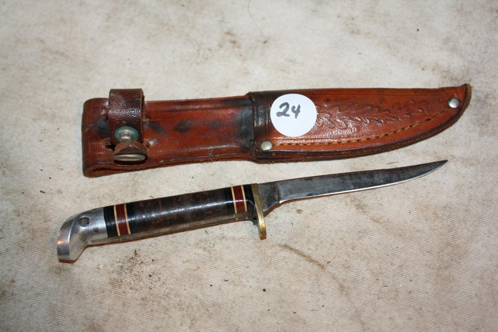 Western Hunting Knife L-28/sheath