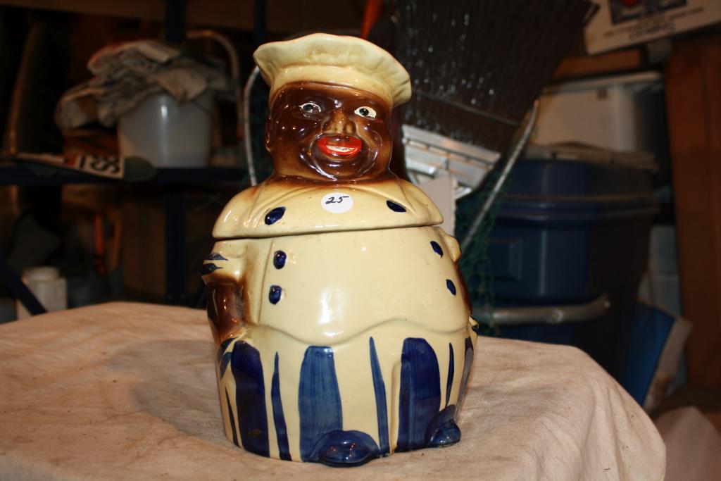 Rare Black Americana Cookie Jar