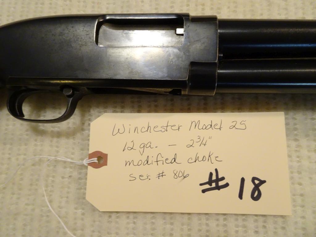 Winchester Model 25 12 ga 2 3/4"