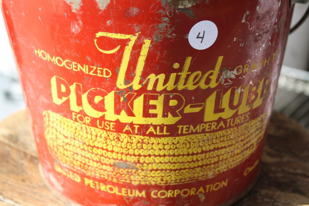 Rare United Picker Lube