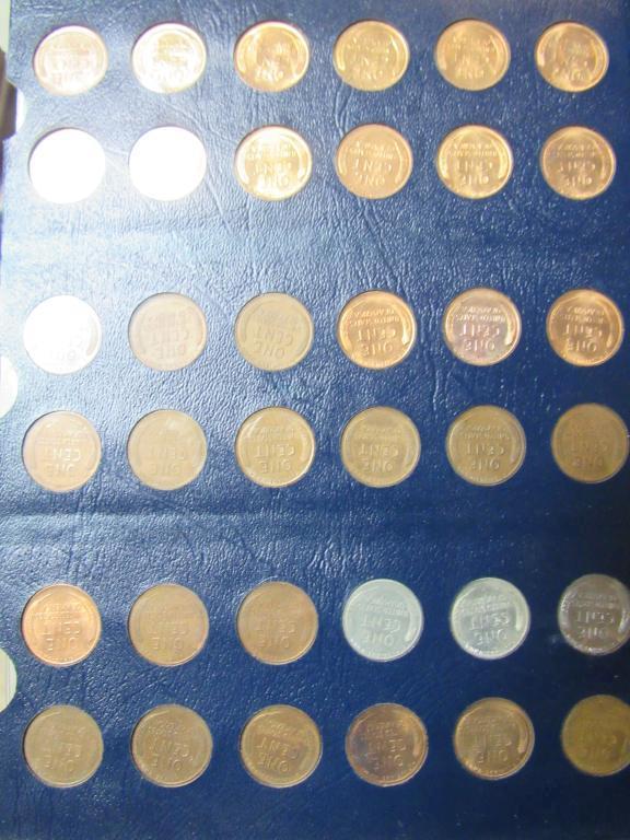 LINCOLN CENTS BOOK 1909-  208 TOTAL CENTS