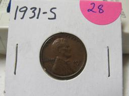 1931S WHEAT CENT