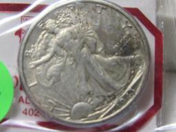 1943D WALKING LIBERTY HALF