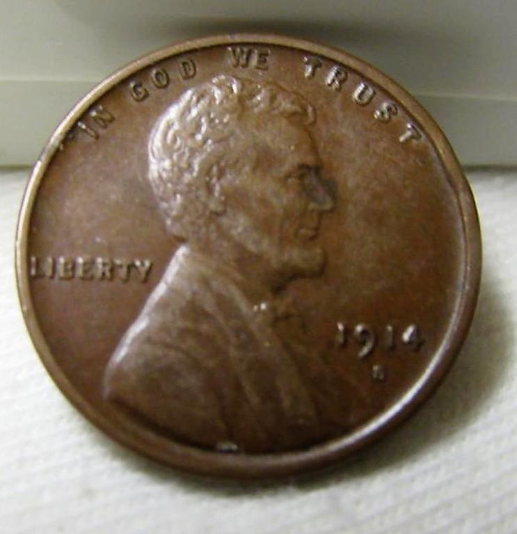 1914, 1914S WHEAT CENTS