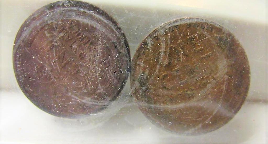 1914, 1914S WHEAT CENTS