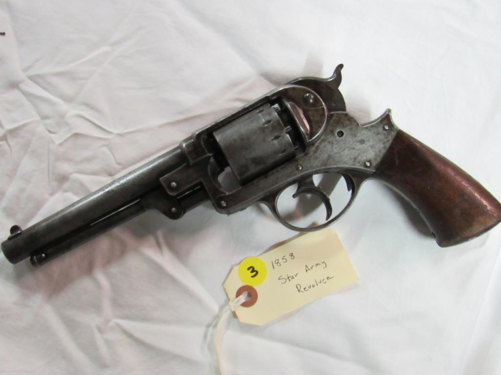 1858 Star Army Revolver