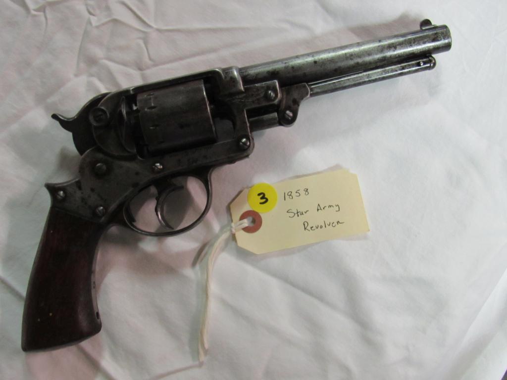 1858 Star Army Revolver