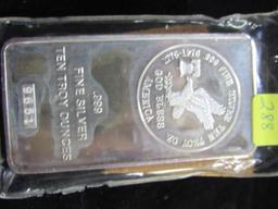 10 OZ SILVER BAR