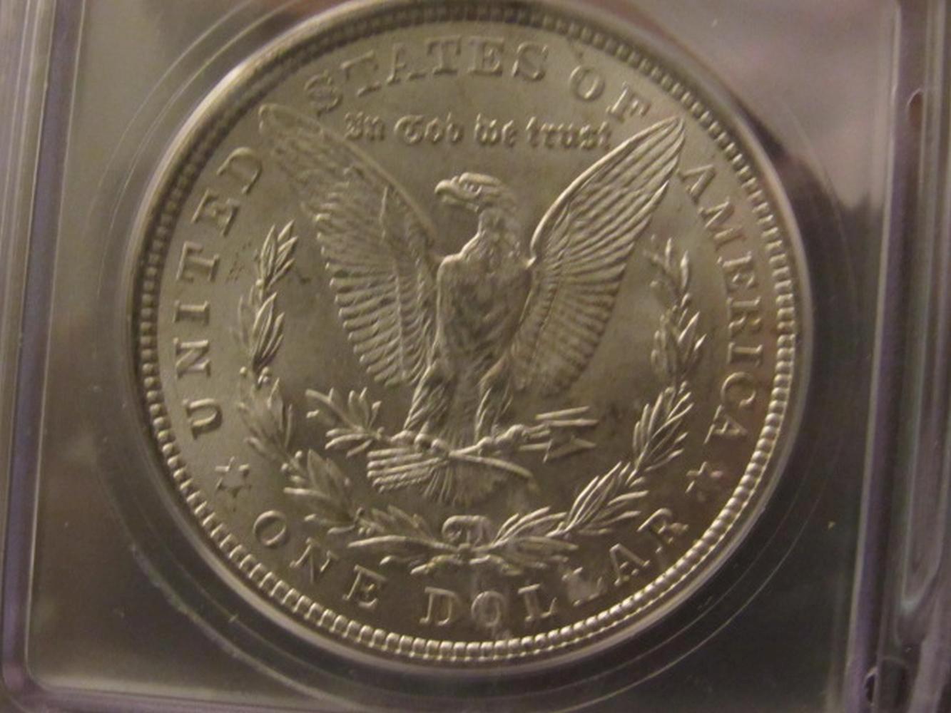 1921 MORGAN DOLLAR ICG MS64