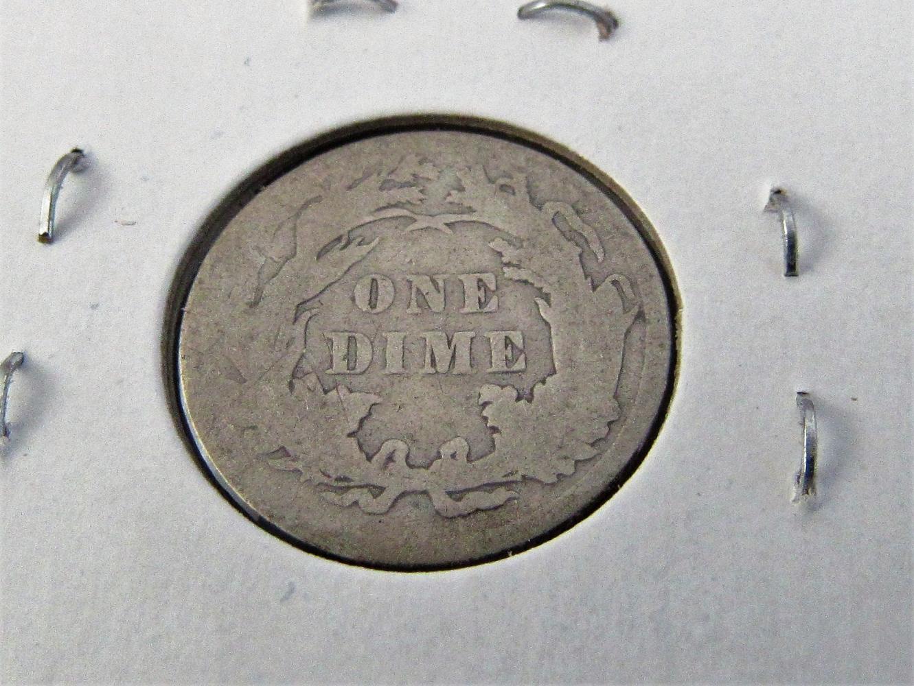 1889-S Seated Liberty Dime