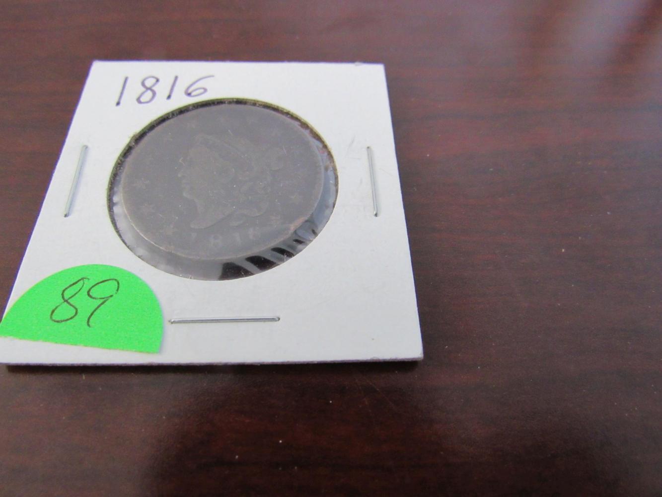 1816 Large Cent