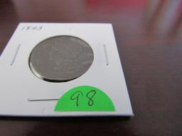 1843 Large Cent