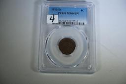 1913D Lincoln cent