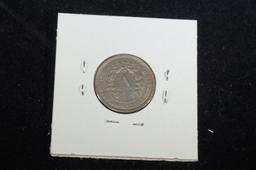 1883 "V" nickel w/cents