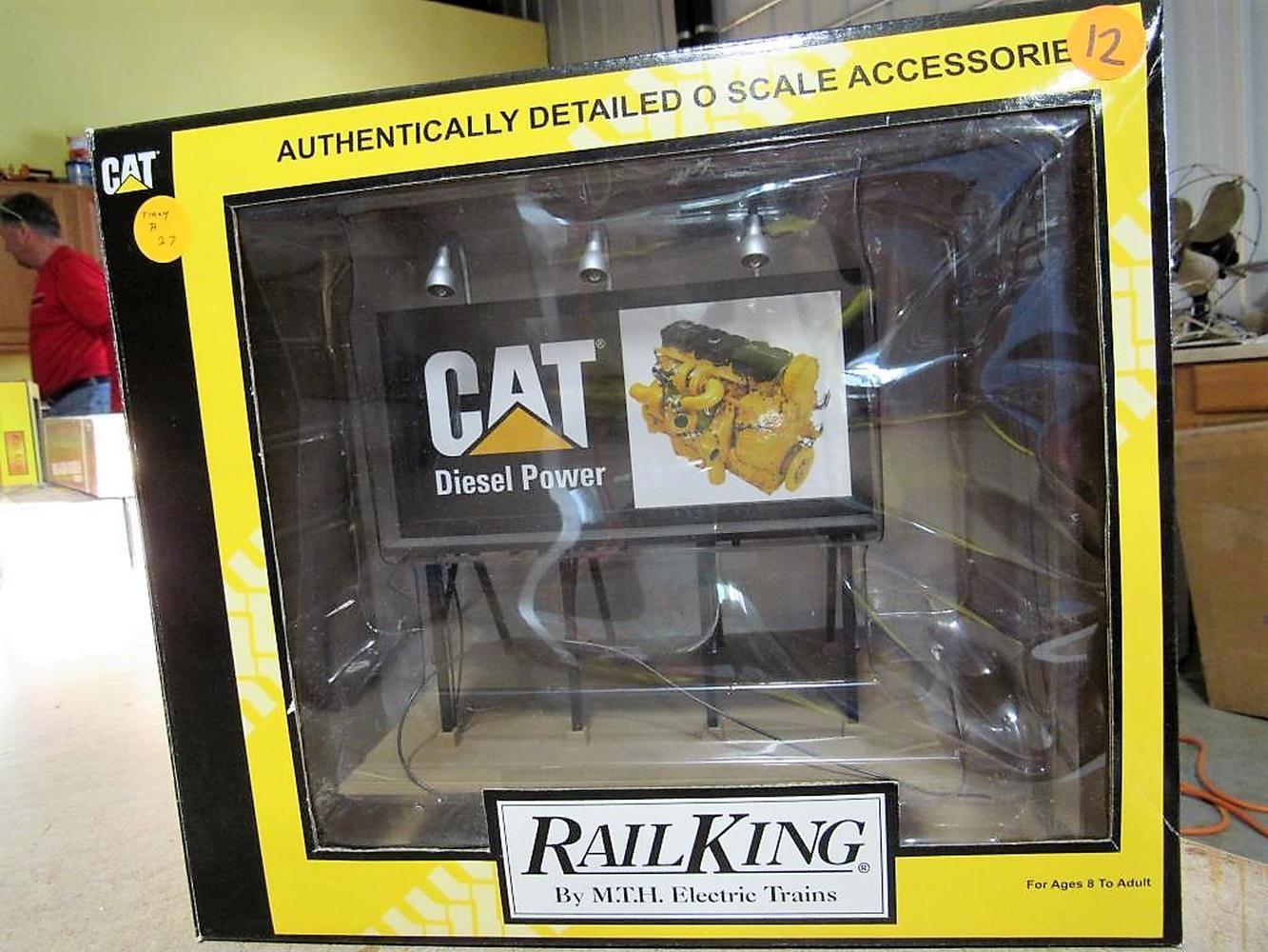 CAT Authentically Detailed O Scale Freight Accessories