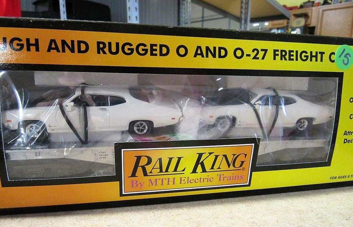 Rail King Tough and Rugged O and O-27 Freight Cars