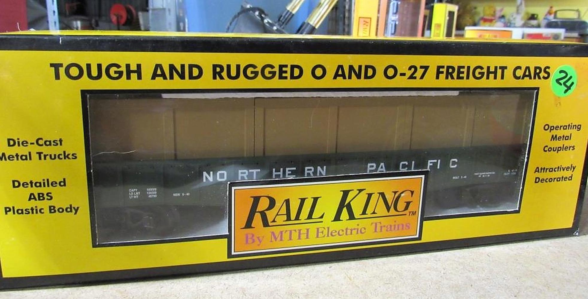 Rail King Tough and Rugged O and O-27 Freight Cars