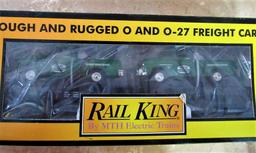 Rail King Tough and Rugged O and O-27 Freight Cars