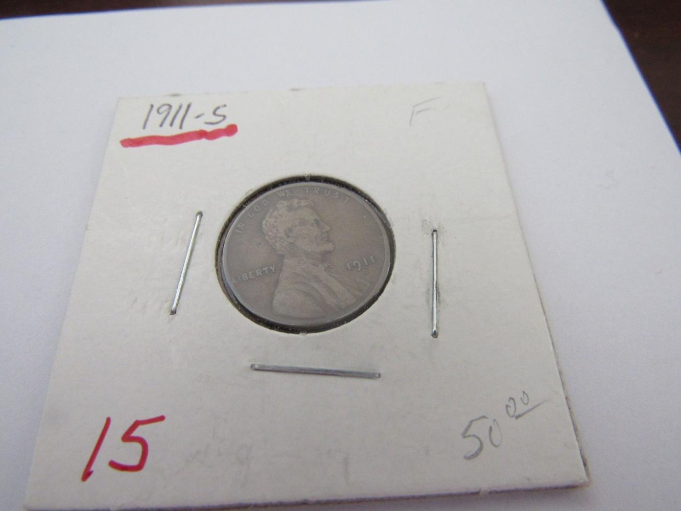 1911-S Lincoln Cent