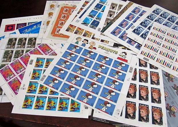 $183.00+ Face Value Mint 34 Cent Stamps