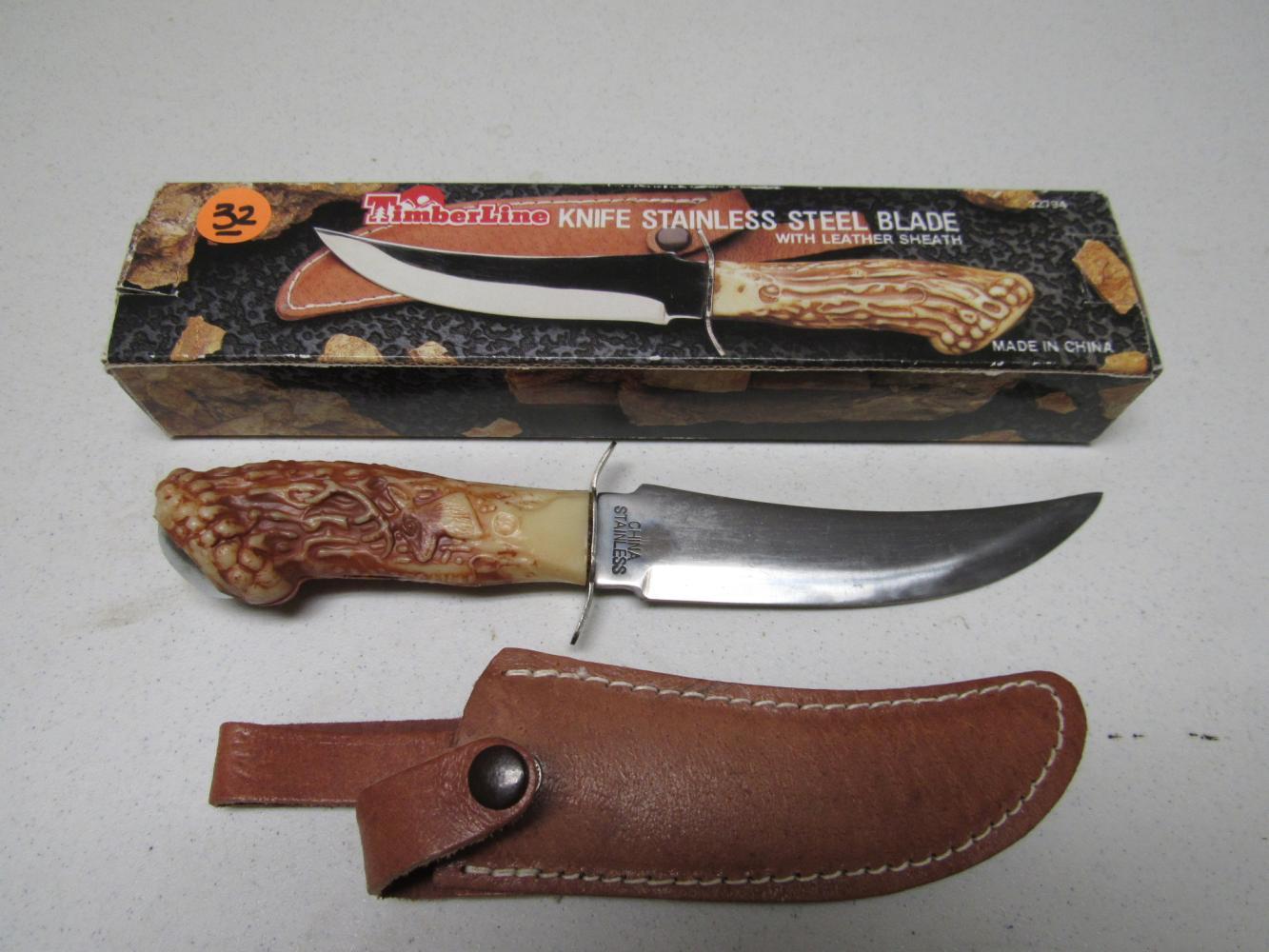Timberline Knife w/Sheath