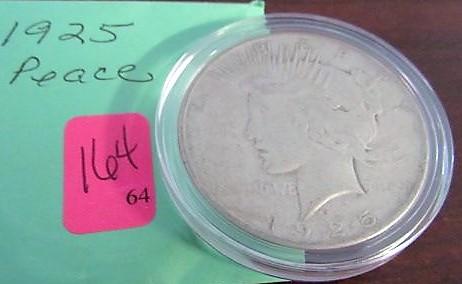 1925 Peace Dollar