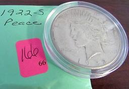 1922-S Peace Dollar